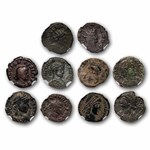 Roman Empire 10-Coin Ancient NGC Certified Starter Set