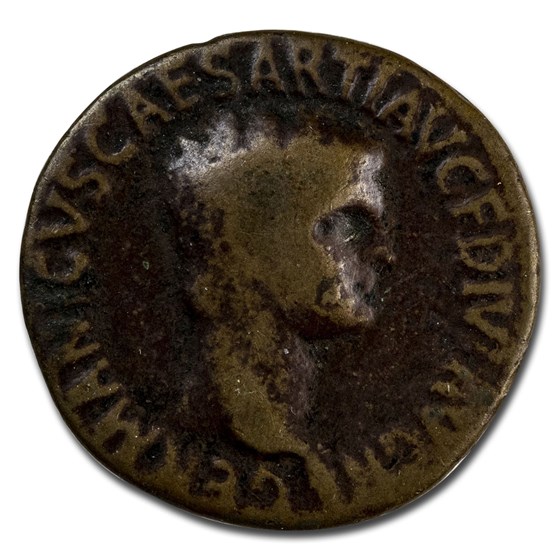 Roman Empire AE As Claudius (42-43 AD) VG (RIC I 106) Roman Empire AE As Claudius (42-43 AD) VG (RIC I 106)