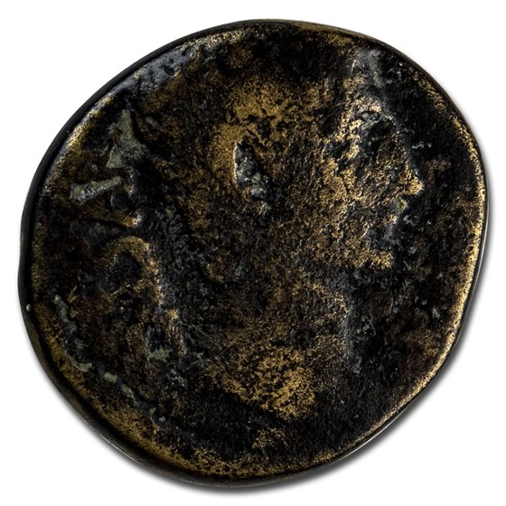Roman Empire AE As Emp Augustus 27 BC VG (RIC I 485) Roman Empire AE As Emp Augustus 27 BC VG (RIC I 485)