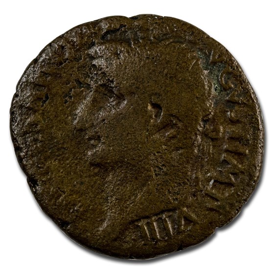Roman Empire AE As Emp Tiberius (34-35 AD) Fine (RIC I 59) Roman Empire AE As Emp Tiberius (34-35 AD) Fine (RIC I 59)