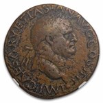Roman Empire AE As Emperor Vespasian (69-79 AD) Ch Fine NGC