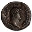 Roman Empire AE As Nero (54-68 AD) Ch XF (RIC I 543)
