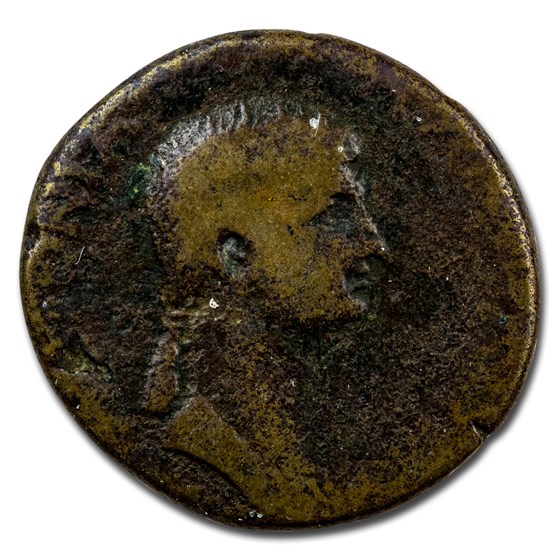 Roman Empire AE Dupondius Antonia Minor 41-42 AD VG (RIC I 92) Roman Empire AE Dupondius Antonia Minor 41-42 AD VG (RIC I 92)