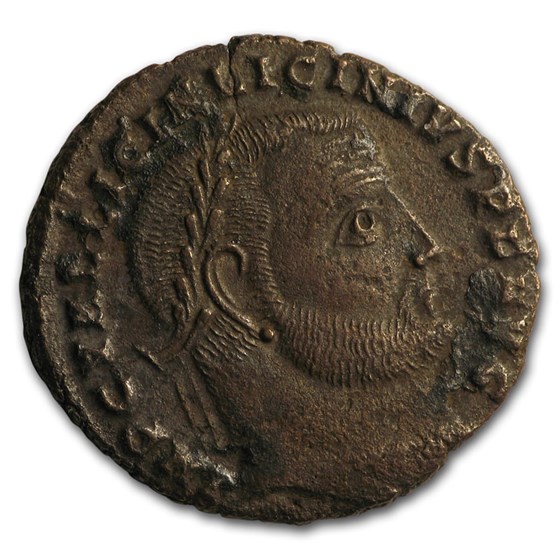 Roman Empire AE Follis Emperor Licinius I (308-324 AD) XF Roman Empire AE Follis Emperor Licinius I (308-324 AD) XF
