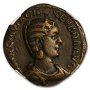 Roman Empire AE Sestertius Otacillia Severa (244-49 AD) Ch VF NGC Roman Empire AE Sestertius Otacillia Severa (244-49 AD) Ch VF NGC