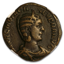 Roman Empire AE Sestertius Otacillia Severa (244-49 AD) Ch VF NGC Roman Empire AE Sestertius Otacillia Severa (244-49 AD) Ch VF NGC