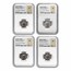 Roman Empire AR Dbl Denarius Valerian I (253-260 AD) XF NGC