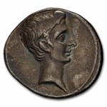 Roman Empire AR Denarius Augustus (27 BC-14 AD) XF (RIC 266)