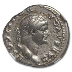 Roman Empire AR Denarius Domitian 81-96 AD VF NGC (Random Coin)