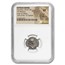 Roman Empire AR Denarius Domitian 81-96 AD VF NGC (Random Coin)