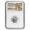 Roman Empire AR Denarius Elagabalus Ch AU NGC (RIC IV 102) Roman Empire AR Denarius Elagabalus Ch AU NGC (RIC IV 102)