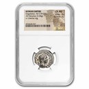 Roman Empire AR Denarius Elagabalus Ch AU NGC (RIC IV 107) Roman Empire AR Denarius Elagabalus Ch AU NGC (RIC IV 107)