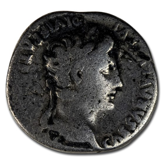 Roman Empire AR Denarius Emp Augustus (2 BC- 4 AD) VG (RIC I 207) Roman Empire AR Denarius Emp Augustus (2 BC- 4 AD) VG (RIC I 207)