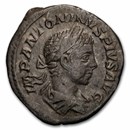 Roman Empire AR Denarius Emp Elagabalus 220-221 XF (RIC IV 28)