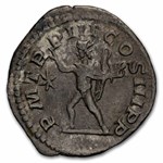 Roman Empire AR Denarius Emp Elagabalus 220-221 XF (RIC IV 28)