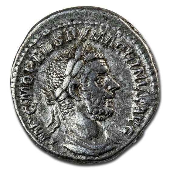 Roman Empire AR Denarius Emp Macrinus 217 AD Ch XF (RIC IV 68) Roman Empire AR Denarius Emp Macrinus 217 AD Ch XF (RIC IV 68)