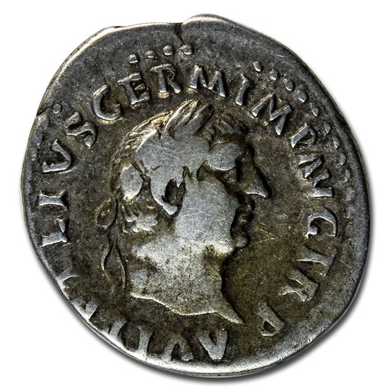 Roman Empire AR Denarius Emp Vitellius (69 AD) Ch Fine (RIC I 62) Roman Empire AR Denarius Emp Vitellius (69 AD) Ch Fine (RIC I 62)