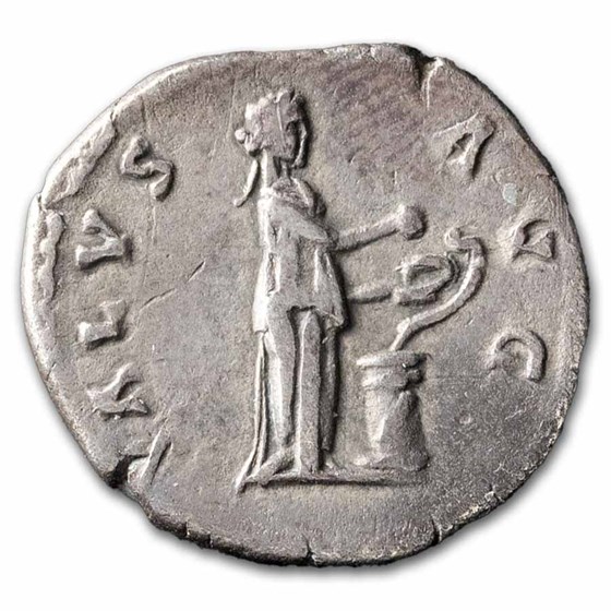 Roman Empire AR Denarius Hadrian (117-138 AD) Ch XF RIC II 267 Roman Empire AR Denarius Hadrian (117-138 AD) Ch XF RIC II 267
