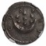 Roman Empire AR Denarius Hadrian (117-38 AD) Ch AU NGC RIC II 202