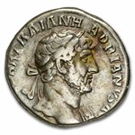 Roman Empire AR Denarius Hadrian (119-122 AD) VF (RIC II 120)