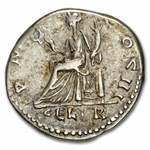 Roman Empire AR Denarius Hadrian (119-122 AD) VF (RIC II 120)