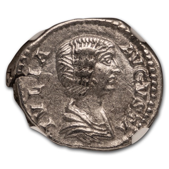 Buy Roman Empire AR Denarius Julia Domna (193-217 AD) XF NGC (Vault