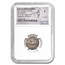 Roman Empire AR Denarius Marc Antony Legion XIII 30 BC Fine NGC