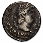 Roman Empire AR Denarius Nero (54-68 AD) Fine (RIC I 68)