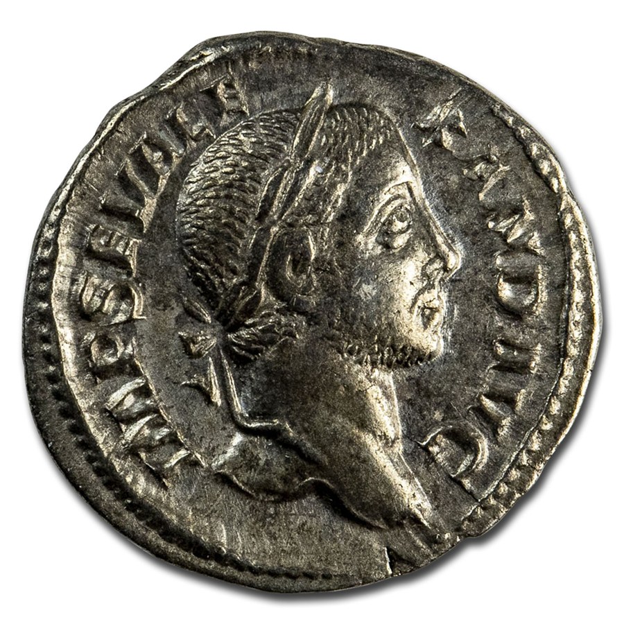 Buy Roman Empire AR Denarius Sev Alexander 230 AD XF (RIC IV 221) | APMEX