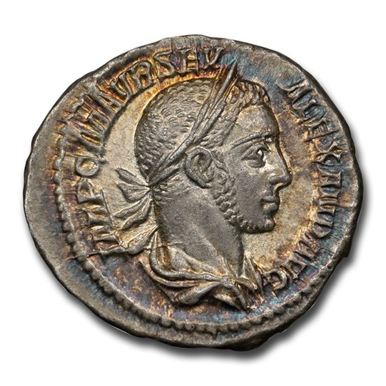 Roman Empire AR Denarius Severus Alex. (222-235 AD) MS NGC Roman Empire AR Denarius Severus Alex. (222-235 AD) MS NGC