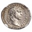Roman Empire AR Denarius Trajan (98-117 AD) AU NGC (RIC II 223)