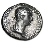 Roman Empire AR Denarius Trajan (98-117 AD) VF (Random Coin)