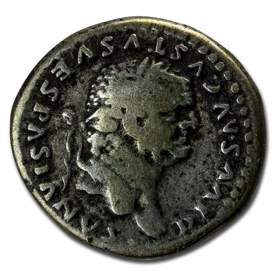 Roman Empire AR Denarius Vespasian (69-70 AD) Fine (RIC II 357) Roman Empire AR Denarius Vespasian (69-70 AD) Fine (RIC II 357)