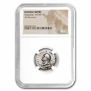 Roman Empire AR Denarius Vespasian 69-79 AD Fine NGC Random Coin