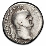 Roman Empire AR Denarius Vespasian (69-79 AD) Fine (Random Coin)