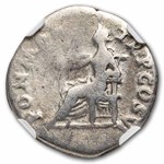 Roman Empire AR Denarius Vespasian 69-79 AD VG NGC (Random Coin)