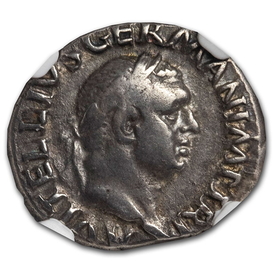 Buy Roman Empire AR Denarius Vitellius (69 AD) Ch VF NGC (RIC I 86) | APMEX