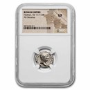 Roman Empire AR DenariusHadrian (117-138 AD) VF NGC (w/Box&COA) Roman Empire AR DenariusHadrian (117-138 AD) VF NGC (w/Box&COA)
