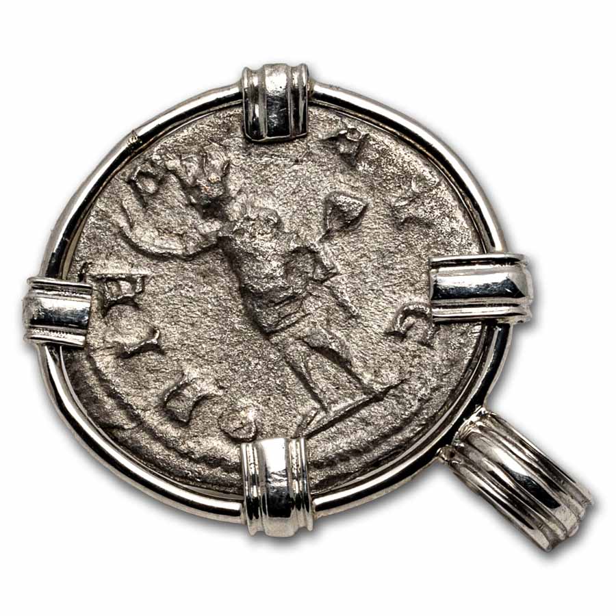 Roman Empire AR Double Denarii (215-275 AD) Bezel
