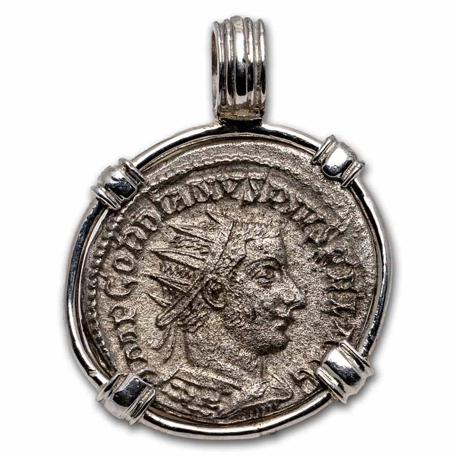 Roman Empire AR Double Denarii (215-275 AD) Bezel