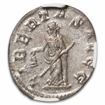 Roman Empire AR Double Denarius Treb. Gallus (251-253 AD) AU NGC