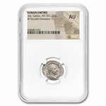 Roman Empire AR Double Denarius Treb. Gallus (251-253 AD) AU NGC