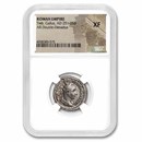 Roman Empire AR Double Denarius Treb. Gallus (251-253 AD) XF NGC