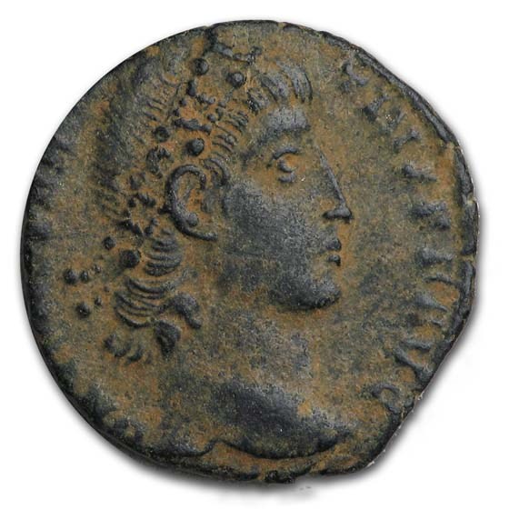 Roman Empire Attributed AE 3/4 Constantius II (AD 337-361) VG-VF Roman Empire Attributed AE 3/4 Constantius II (AD 337-361) VG-VF