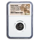 Roman Empire Augustus AR Denarius (19-18 BC) XF NGC (RIC I 288) Roman Empire Augustus AR Denarius (19-18 BC) XF NGC (RIC I 288)