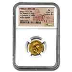 Roman Empire AV Aureus Nero (54-68 AD) AU NGC (RIC I 46)