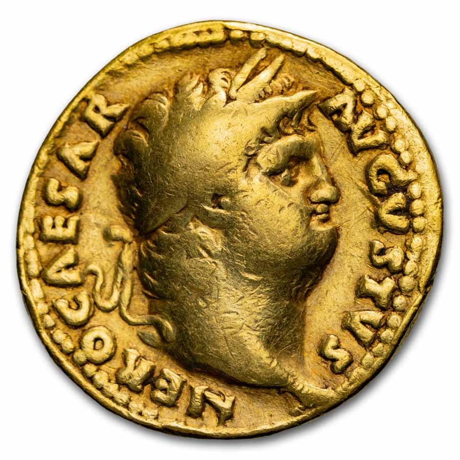 Buy 54-68 AD Roman Gold Aureus Nero Fine (RIC I 59) | APMEX