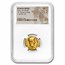 Roman Empire AV Aureus Nero (54-68 AD) VG NGC (RIC I 46)