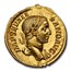 Roman Empire AV Aureus Sev Alexander (222-235 AD) Ch MS NGC (5/4)