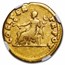 Roman Empire AV Aureus Vespasian 69-79 AD Ch Fine NGC RIC II 1311
